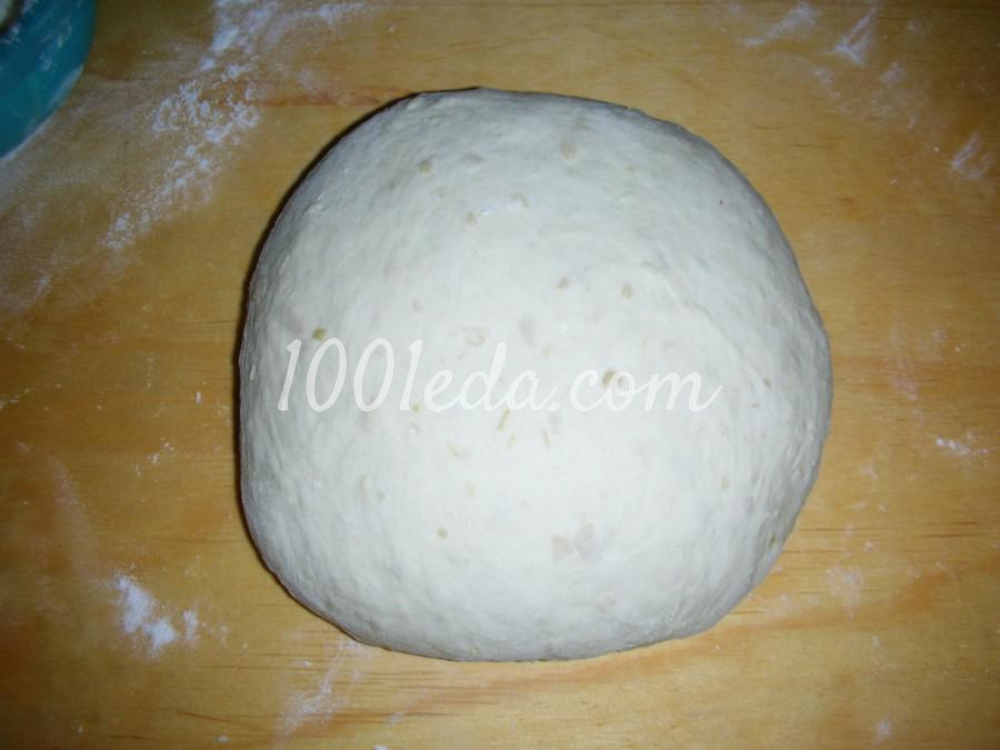 Простой безопарный луковый хлеб: рецепт с пошаговым фото - Шаг №10
