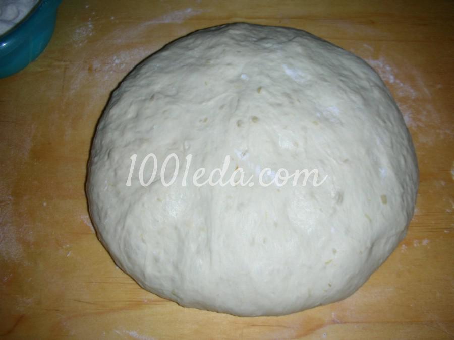 Простой безопарный луковый хлеб: рецепт с пошаговым фото - Шаг №13