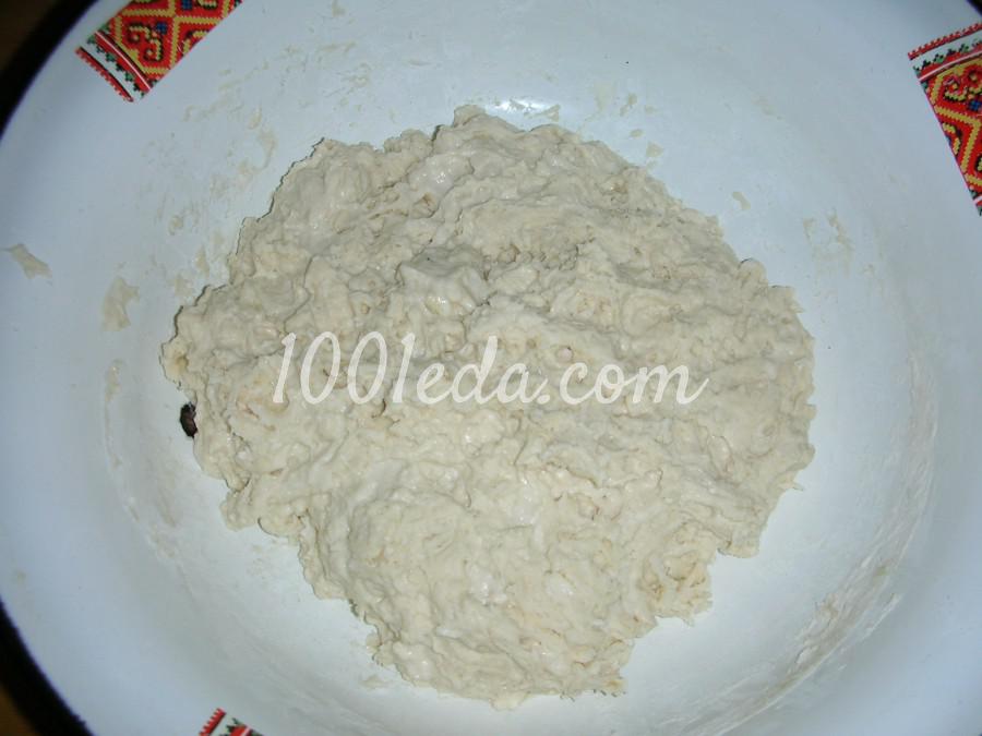 Простой безопарный луковый хлеб: рецепт с пошаговым фото - Шаг №6