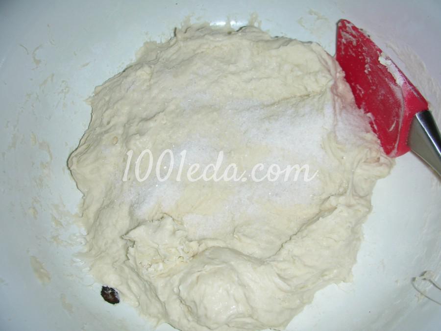 Простой безопарный луковый хлеб: рецепт с пошаговым фото - Шаг №8