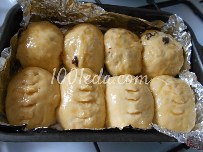 Простые в приготовлении домашние булочки с изюмом: пошаговый с фото - Шаг №3