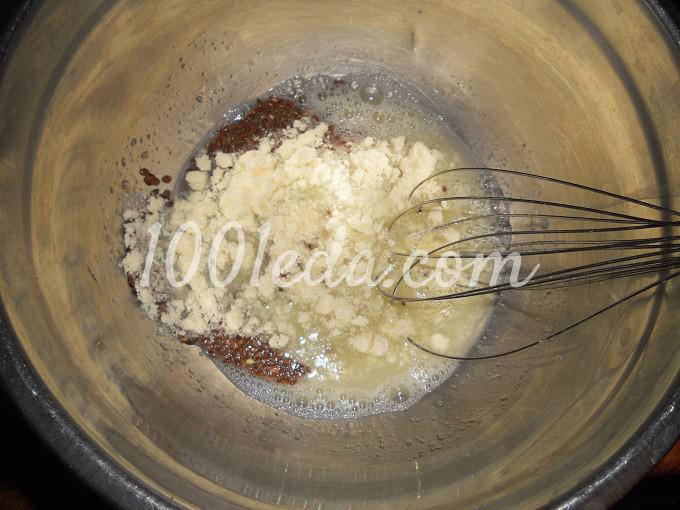 Протеиновые блины с семенами льна: рецепт с пошаговым фото - Шаг №3