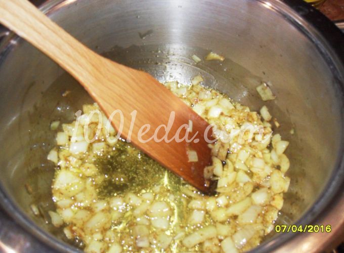 Пряный суп-пюре из фасоли и тыквы: рецепт с пошаговым фото - Шаг №2