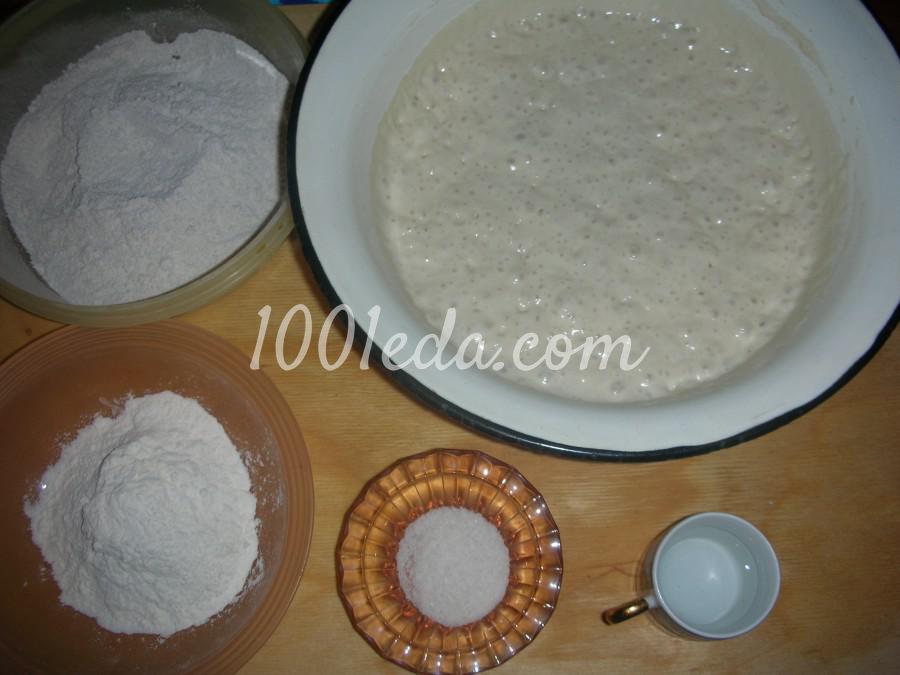 Пшенично-ржаной хлеб на опаре: рецепт с пошаговым фото - Шаг №6
