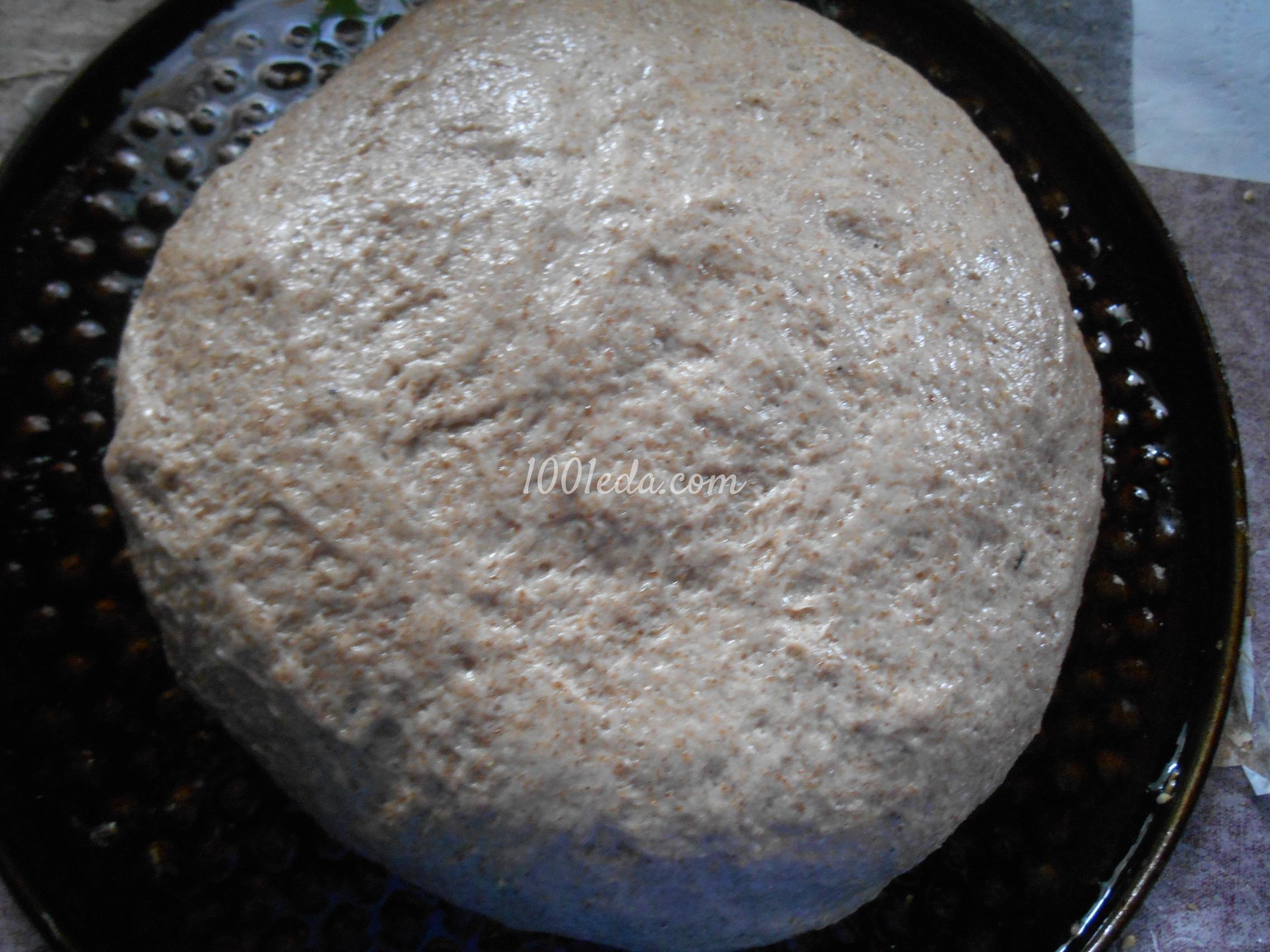 Пшеничный хлеб с льняной мукой: рецепт с пошаговым фото - Шаг №9