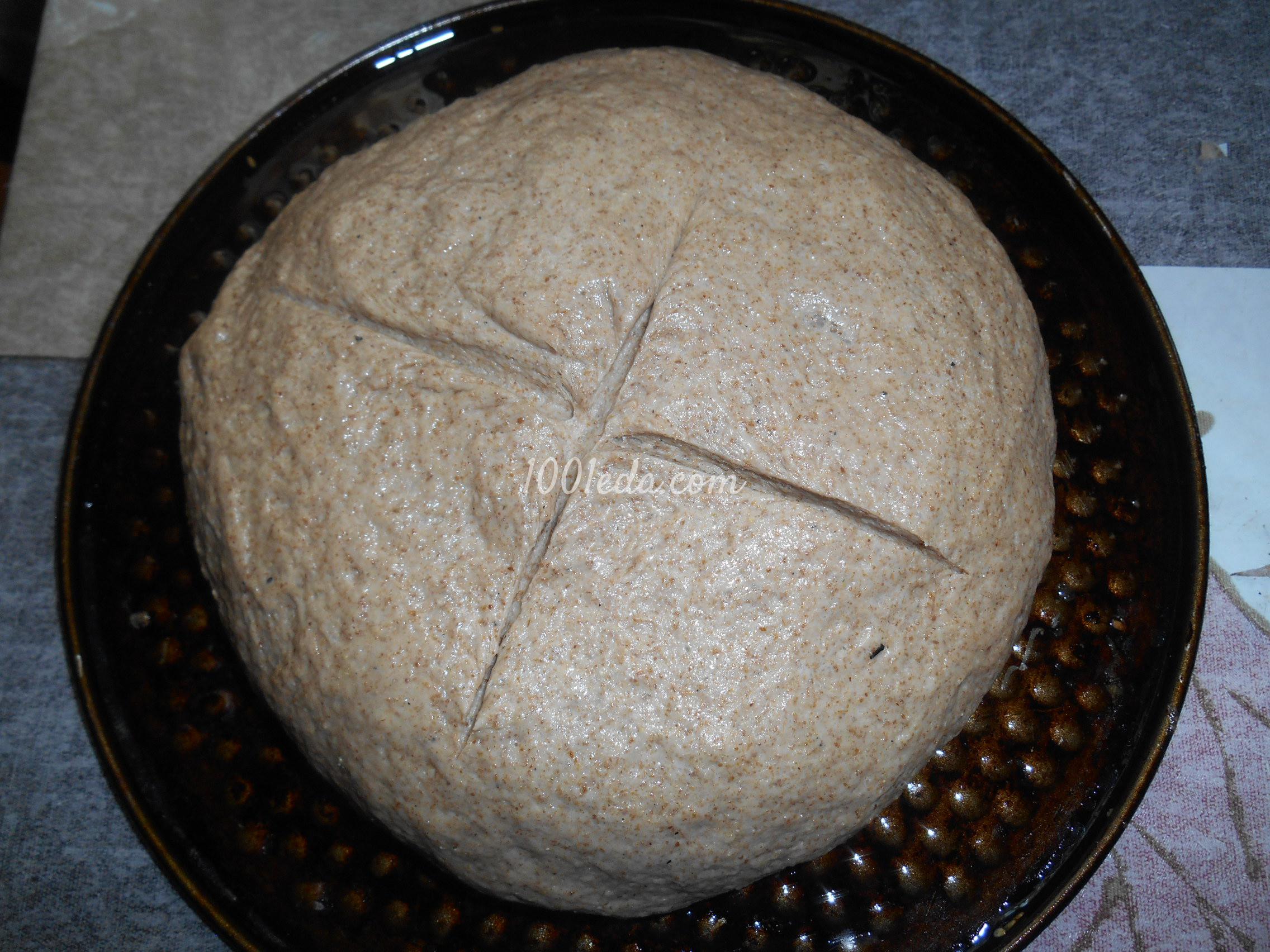Пшеничный хлеб с льняной мукой: рецепт с пошаговым фото - Шаг №10