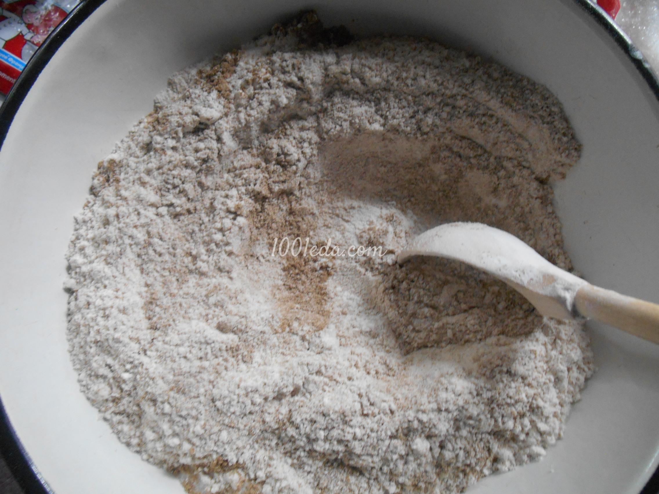 Пшеничный хлеб с льняной мукой: рецепт с пошаговым фото - Шаг №3