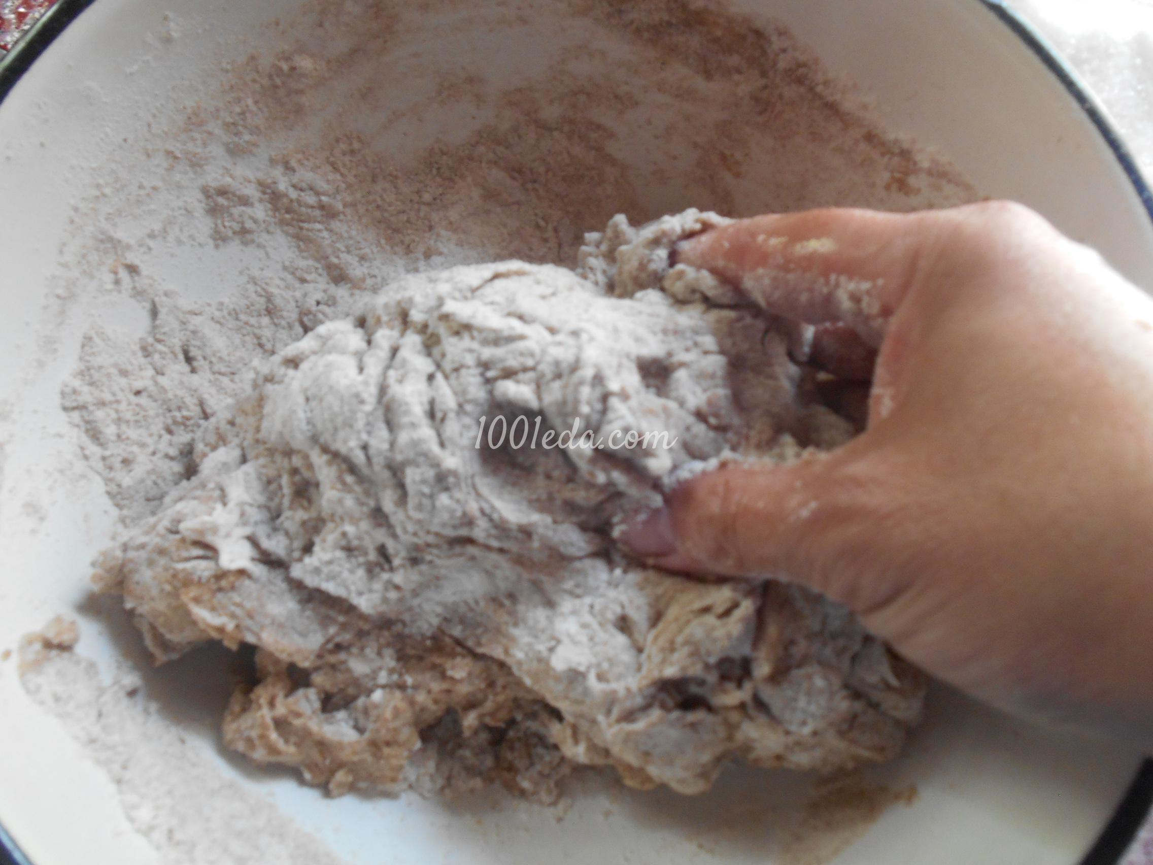 Пшеничный хлеб с льняной мукой: рецепт с пошаговым фото - Шаг №6