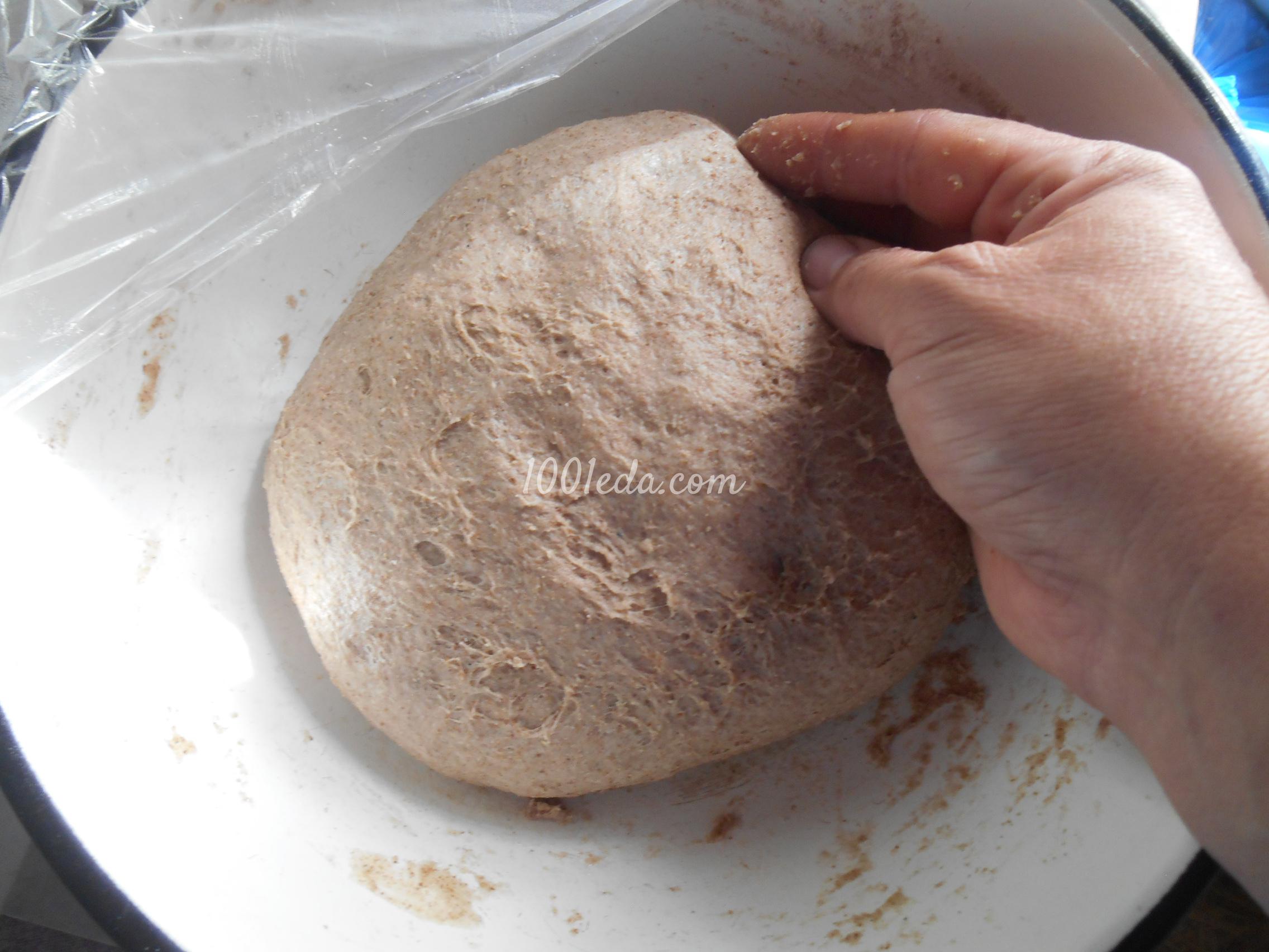 Пшеничный хлеб с льняной мукой: рецепт с пошаговым фото - Шаг №8
