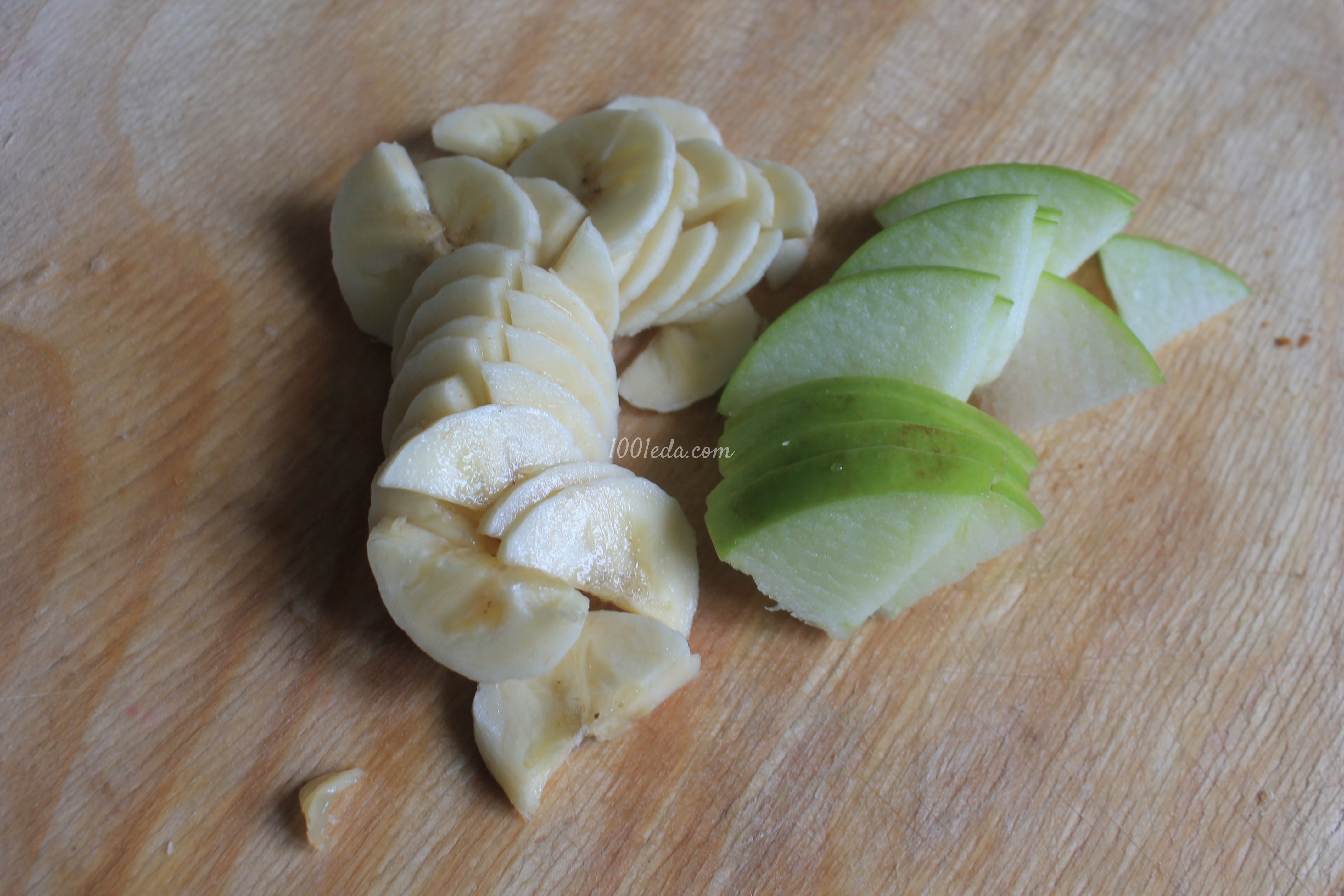 Пшённая каша с бананом и яблоком: рецепт с пошаговым фото - Шаг №4