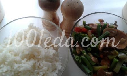 Рис на второе Овощной микс: рецепт с пошаговым фото - шаг № 1