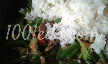 Рис на второе Овощной микс: рецепт с пошаговым фото - шаг № 3