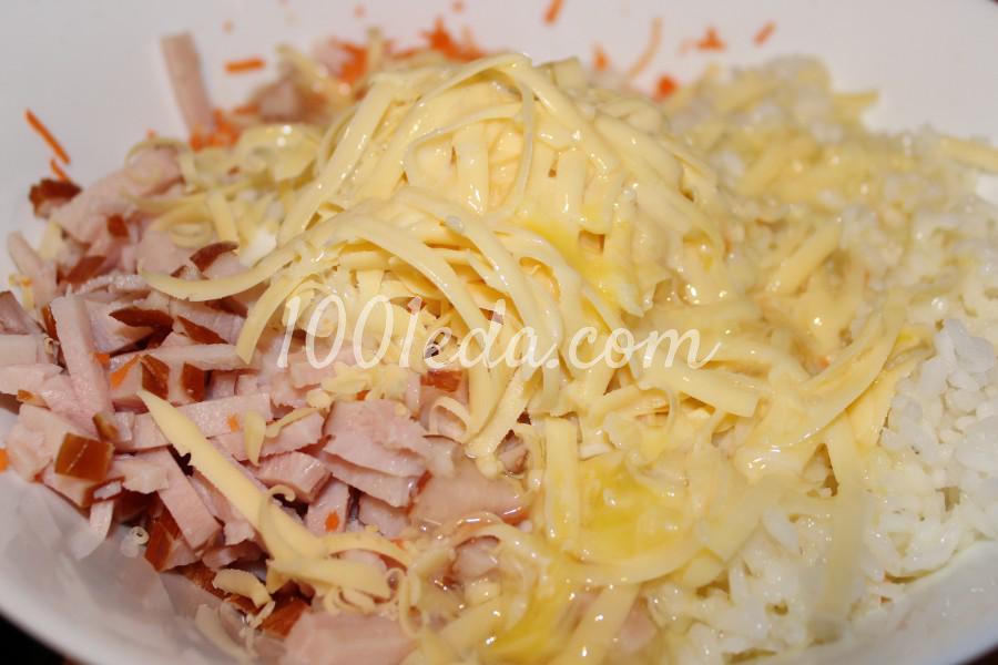 Рисово-морковная запеканка с ветчиной: рецепт с пошаговым фото - Шаг №2