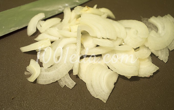 Рисовое рагу с говядиной, грибами и луком-пореем: рецепт с пошаговым фото - Шаг №2