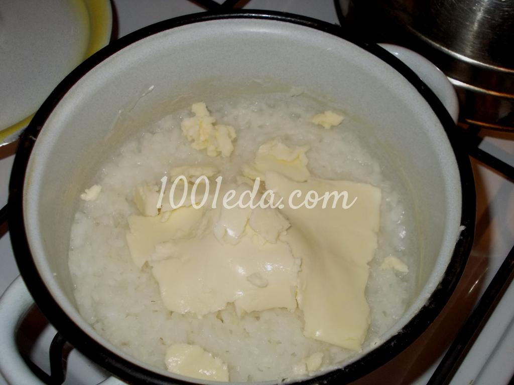 Рисовый суп-пюре с сыром и молоком
