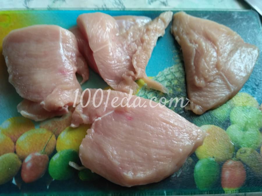 Рулетики из куриного филе с грибами и сыром: рецепт с пошаговым фото - Шаг №3