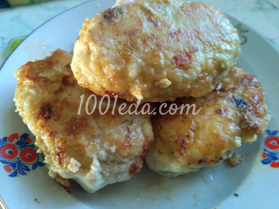 Рулетики из куриного филе с грибами и сыром: рецепт с пошаговым фото - Шаг №9