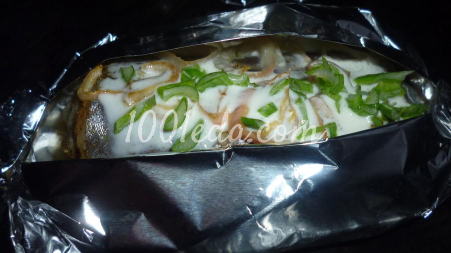 Рыба морской заяц с лимоном и луком в духовке: рецепт с пошаговым фото - Шаг №7