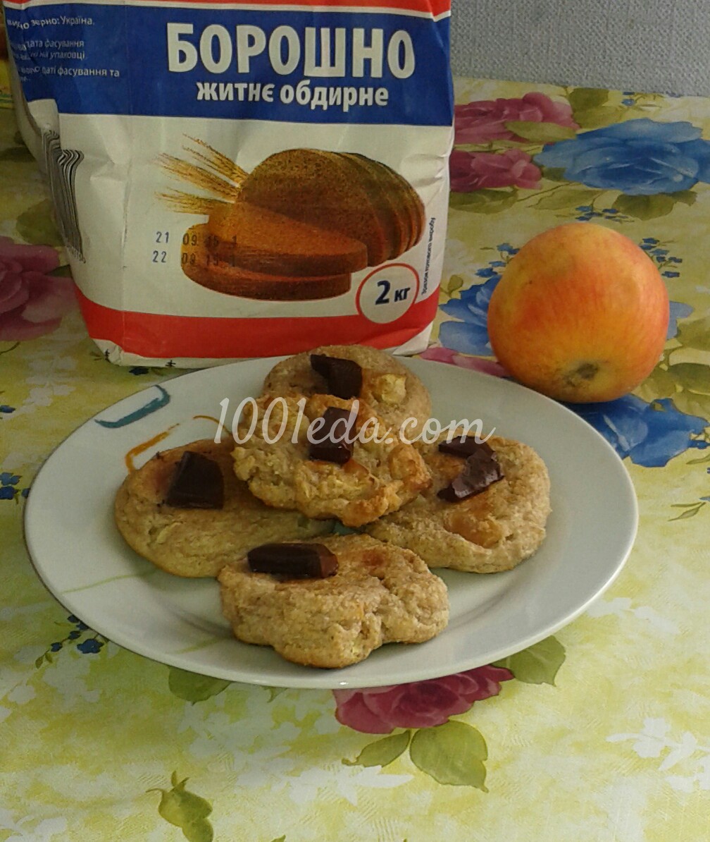 Ржаные сырники с яблоком в духовке - Шаг №1