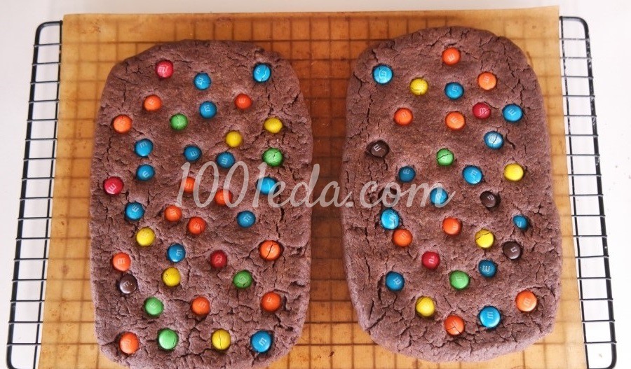 Шоколадное печенье с конфетами M&Ms: рецепт с пошаговым фото