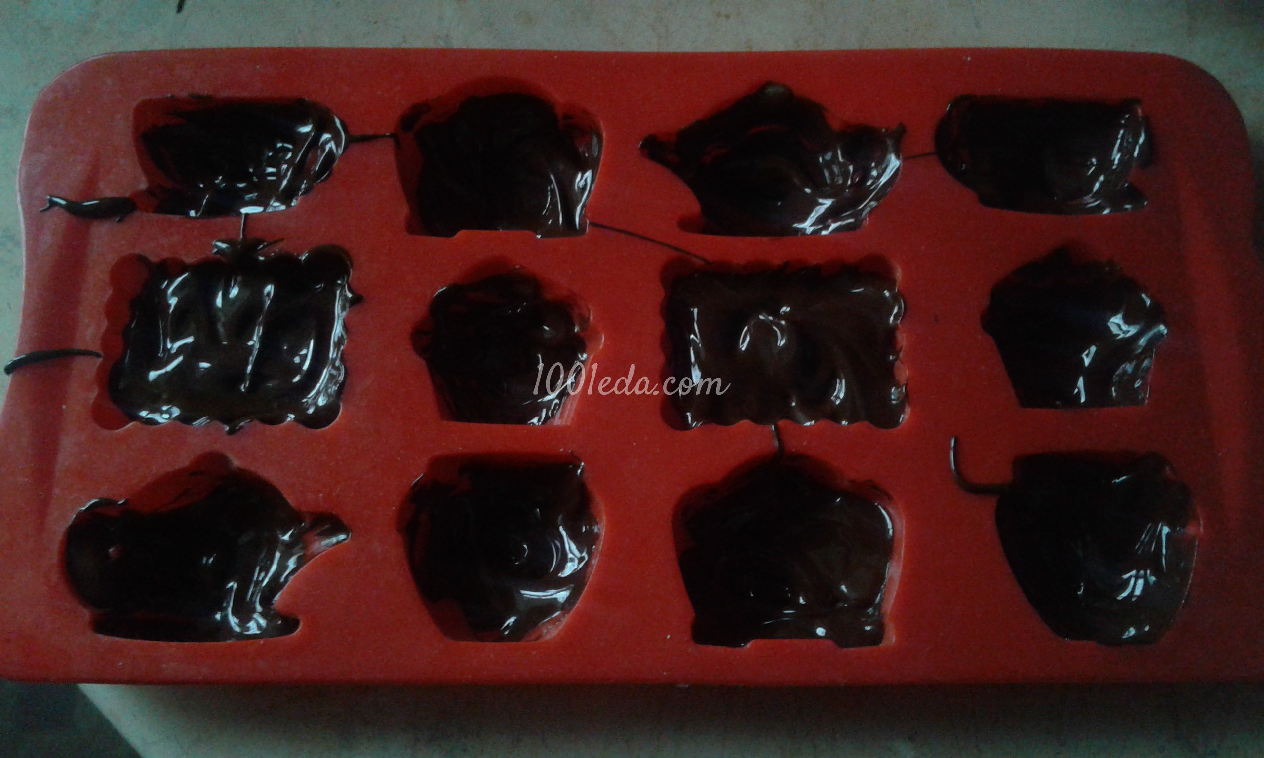 Шоколадно-кокосовые конфетки: рецепт с пошаговым фото - Шаг №3