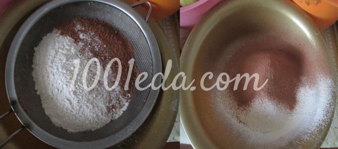 Шоколадный кекс с кабачком: рецепт с пошаговым фото - Шаг №1