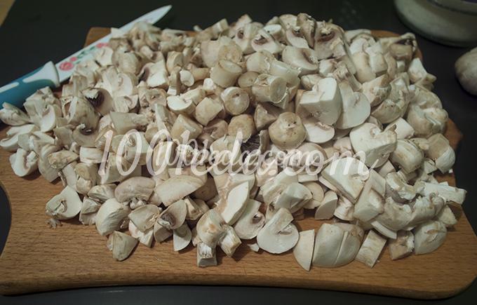 Салат из баклажанов с грибами на зиму: рецепт с пошаговым фото - Шаг №2