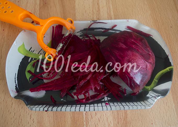 Салат из свеклы с орехами для фигуры: рецепт с пошаговым фото - Шаг №2