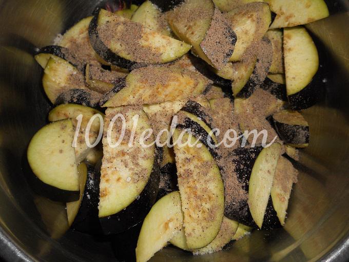 Салат из запеченных баклажан с кукурузой: рецепт с пошаговым фото - Шаг №2
