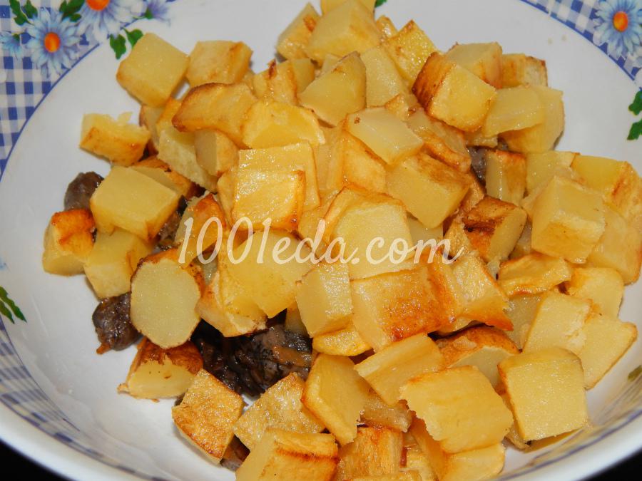 Салат с грибами и картофелем: рецепт с пошаговым фото - Шаг №2