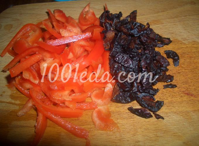 Салат с краснокочанной капустой Красочный: рецепт с пошаговым фото - шаг №3