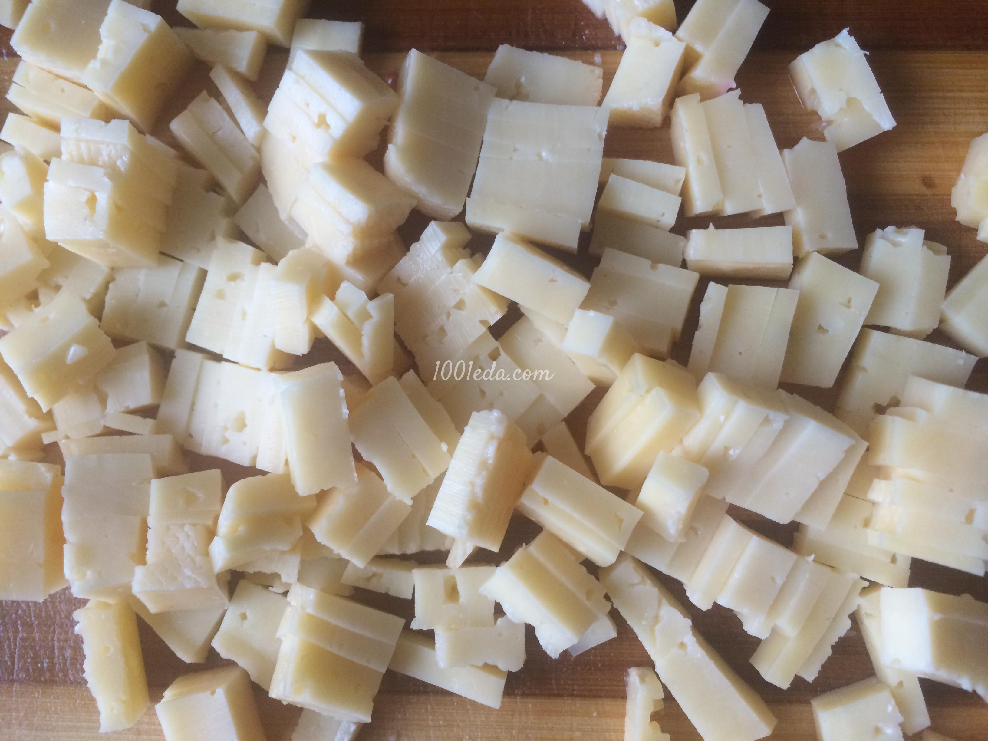 Салат Восторг с помидорами и сыром: рецепт с пошаговым фото - Шаг №4