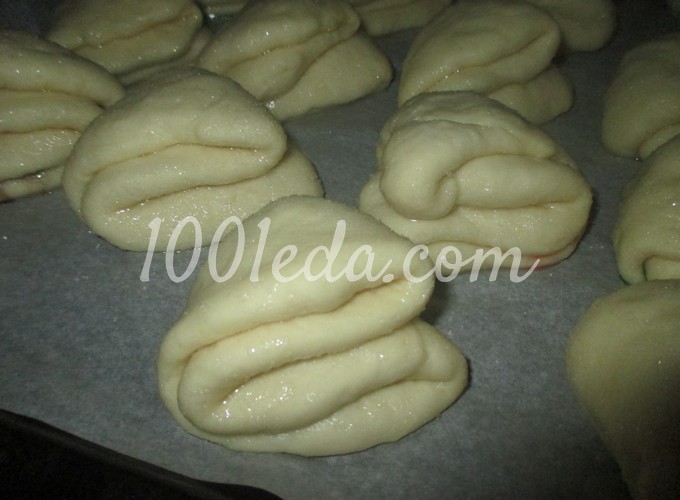 Сахарные булочки на сливках для детей: рецепт с пошаговым фото - Шаг №12