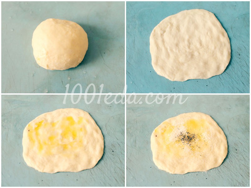 Сладкие булочки с маком в электрической печи в форме сердечка: рецепт с пошаговым фото - Шаг №7