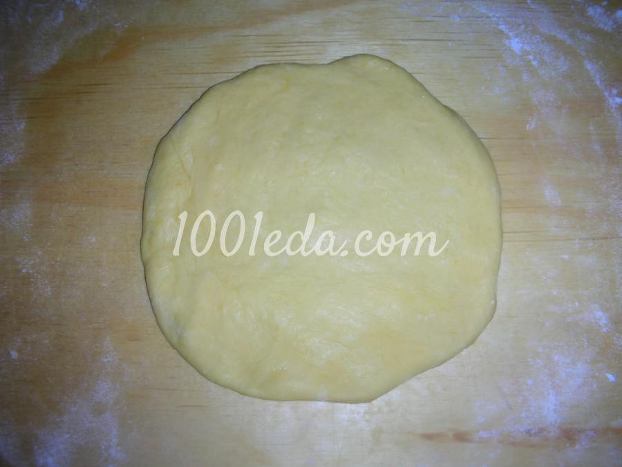 Сладкие пирожки на тыквенном сдобном дрожжевом тесте: рецепт с пошаговым фото - Шаг №12