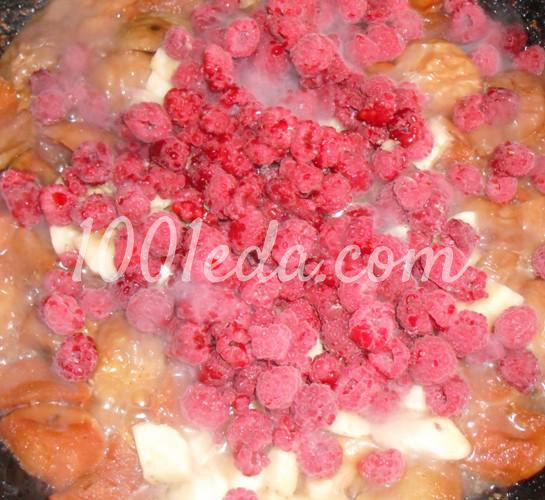 Сладкий фруктовый пирог из постного теста: рецепт с пошаговым фото - Шаг №4
