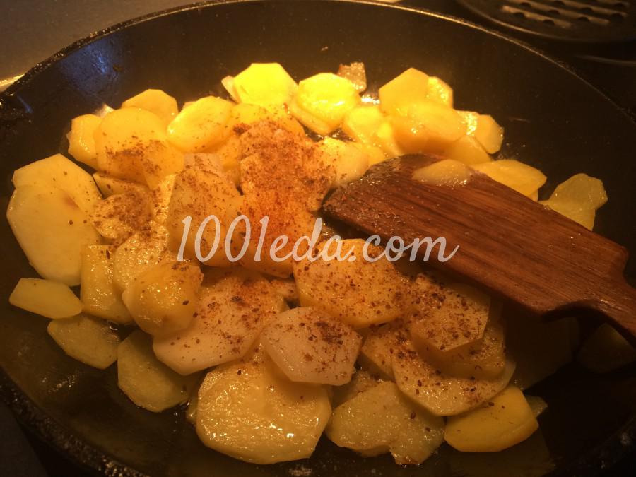 Сливочный картофель, запечёный с грибами: рецепт с пошаговым фото - Шаг №3 Сливочный картофель, запечёный с грибами: рецепт с пошаговым фото - Шаг №3