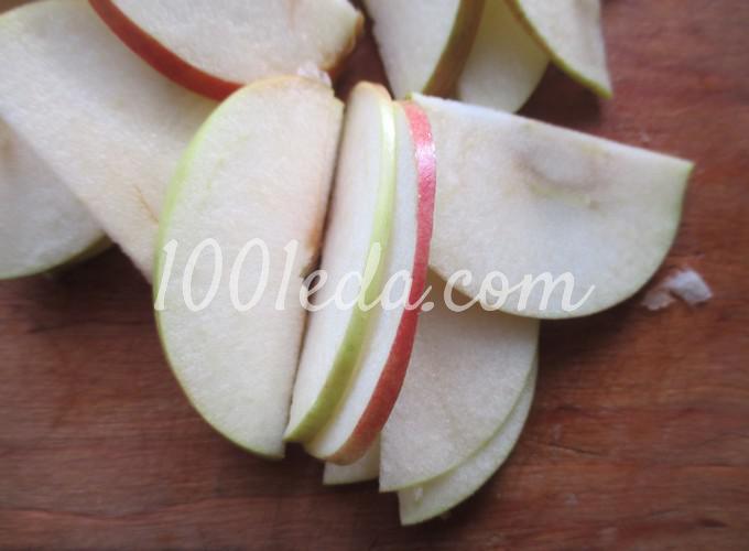 Слойки с яблоками Розочки под снегом: рецепт с пошаговым фото - Шаг №1