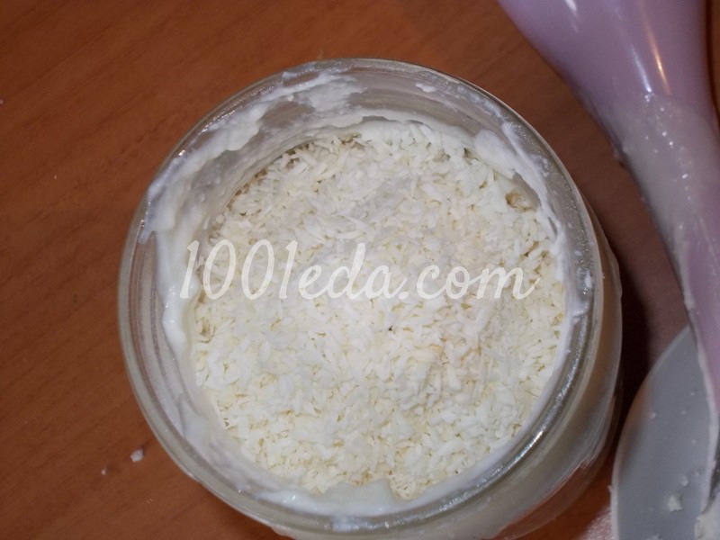 Сметанная крем-паста с кокосовой крошкой Универсальная: рецепт с пошаговым фото - Шаг №4