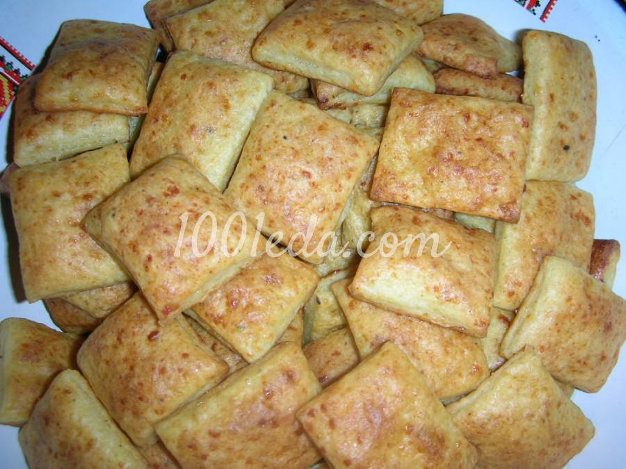 Соленое творожное печенье: рецепт с пошаговым фото - Шаг №10