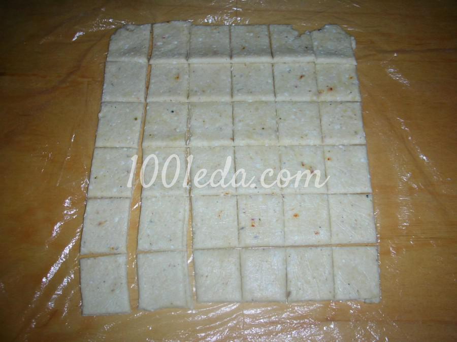 Соленое творожное печенье: рецепт с пошаговым фото - Шаг №8