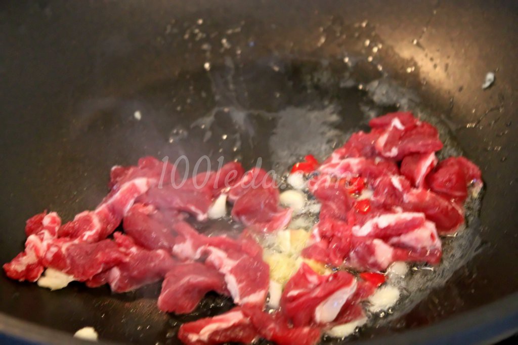 Стир-фрай с говядиной и овощами: рецепт с пошаговым фото
