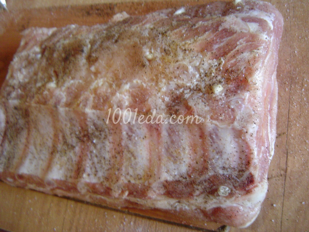 Свиная корейка на луковой подушке: рецепт с пошаговым фото - Шаг №5