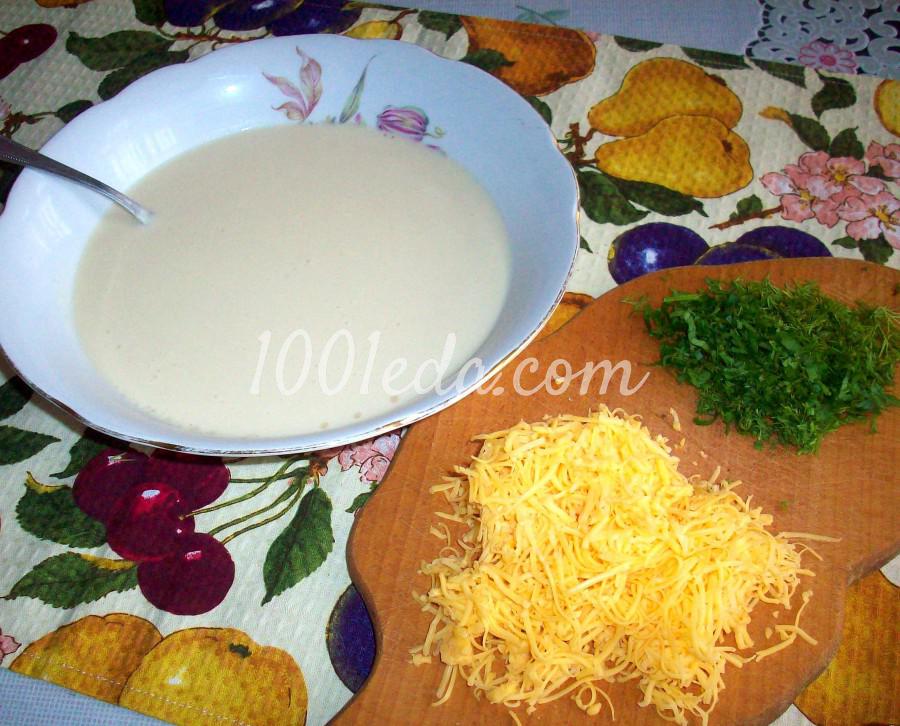 Сырные блины с укропом: рецепт с пошаговым фото - Шаг №2