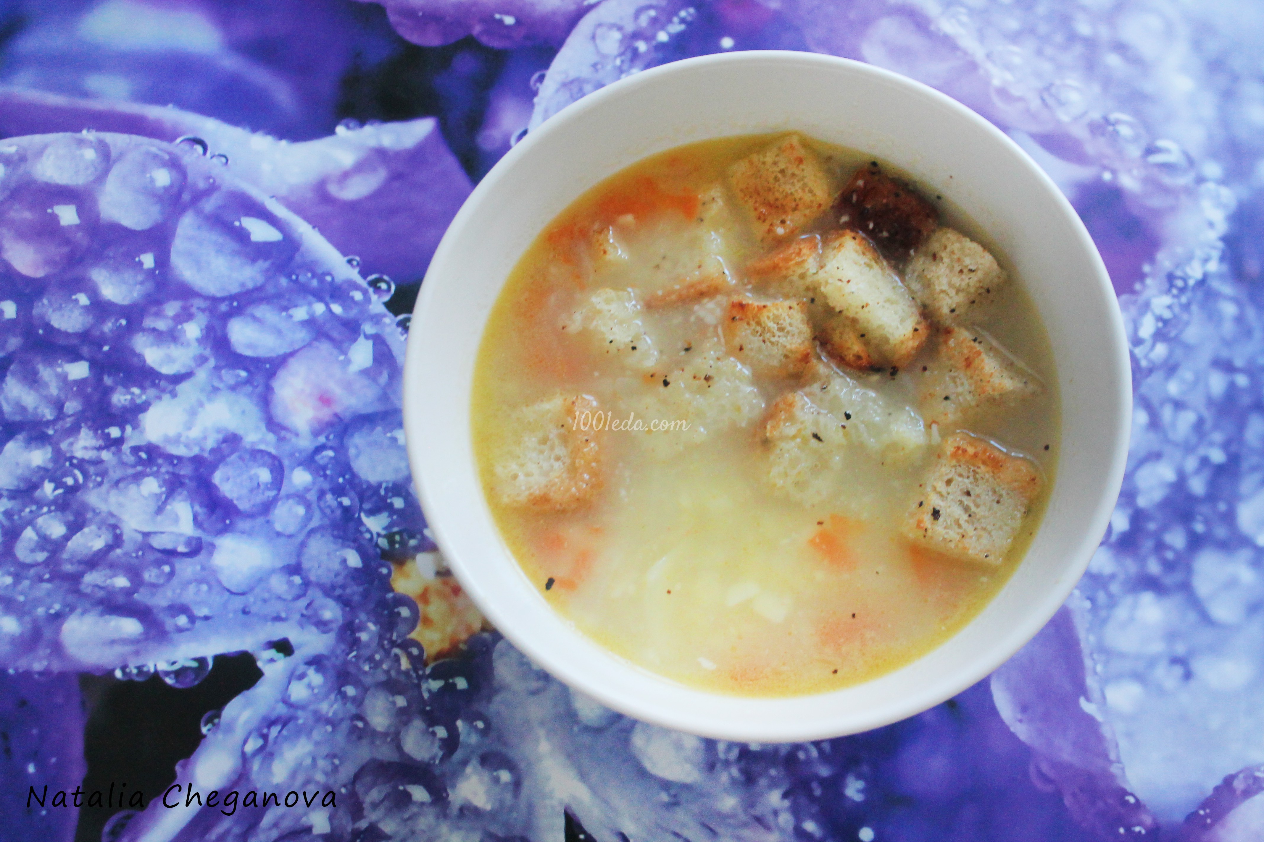Сырный суп в мультиварке: рецепт с пошаговым фото - Шаг №8