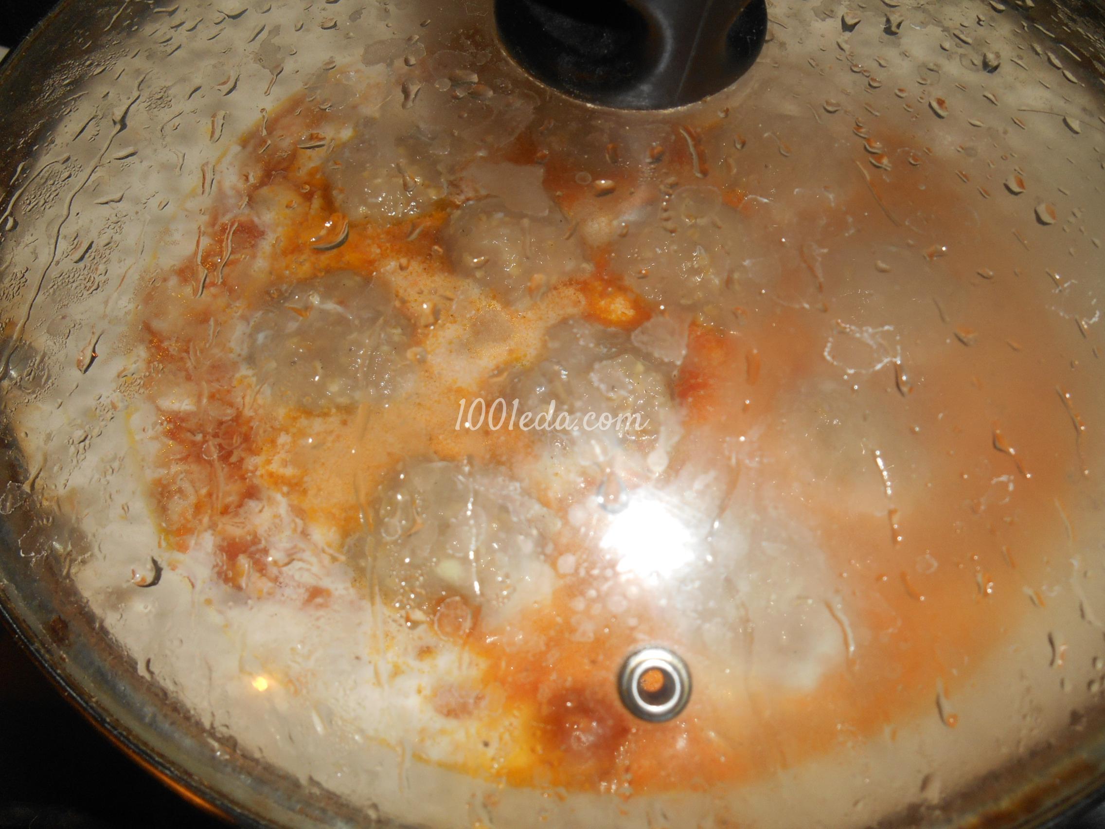 Тефтели с булгуром в сливочно-томатном соусе: рецепт с пошаговым фото - Шаг №17
