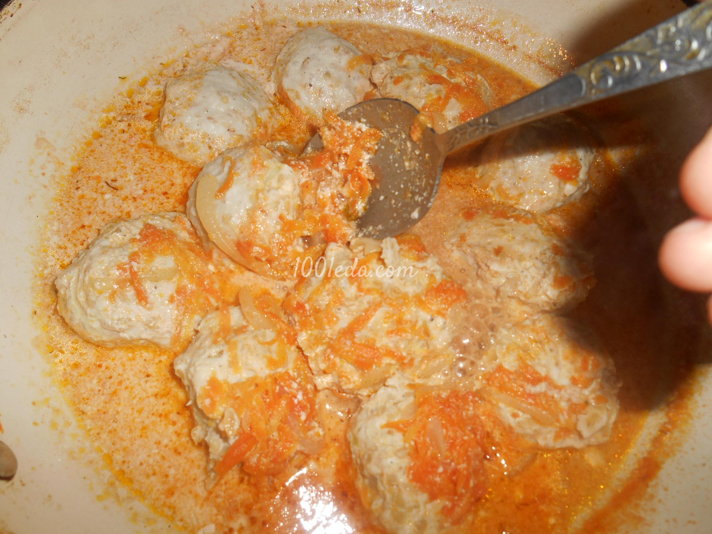 Тефтели с булгуром в сливочно-томатном соусе: рецепт с пошаговым фото - Шаг №18