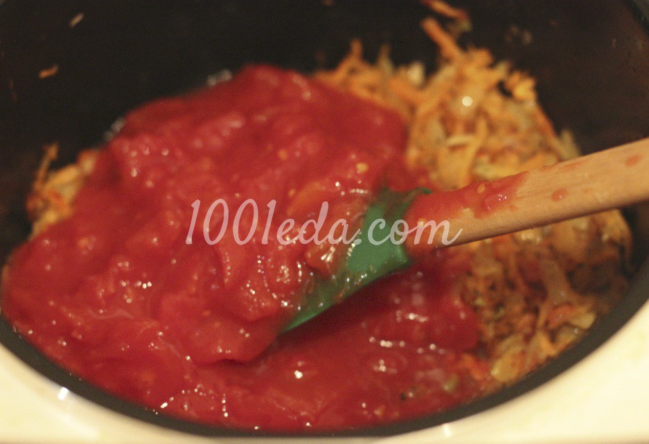 Тефтели в остром томатном соусе в мультиварке - Шаг №8