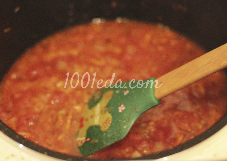 Тефтели в остром томатном соусе в мультиварке - Шаг №9