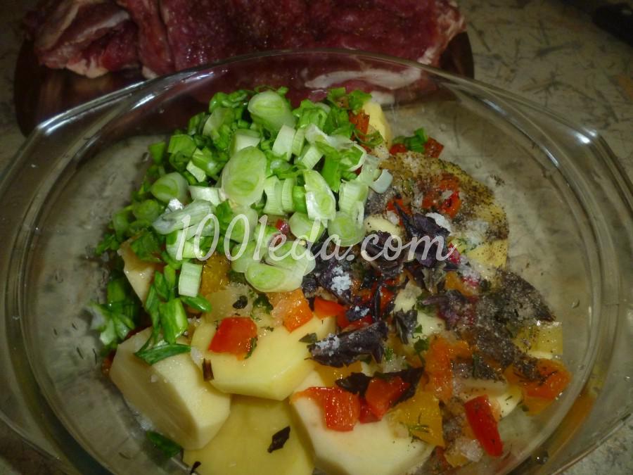 Телятина с овощами в духовке: рецепт с пошаговым фото - Шаг №6